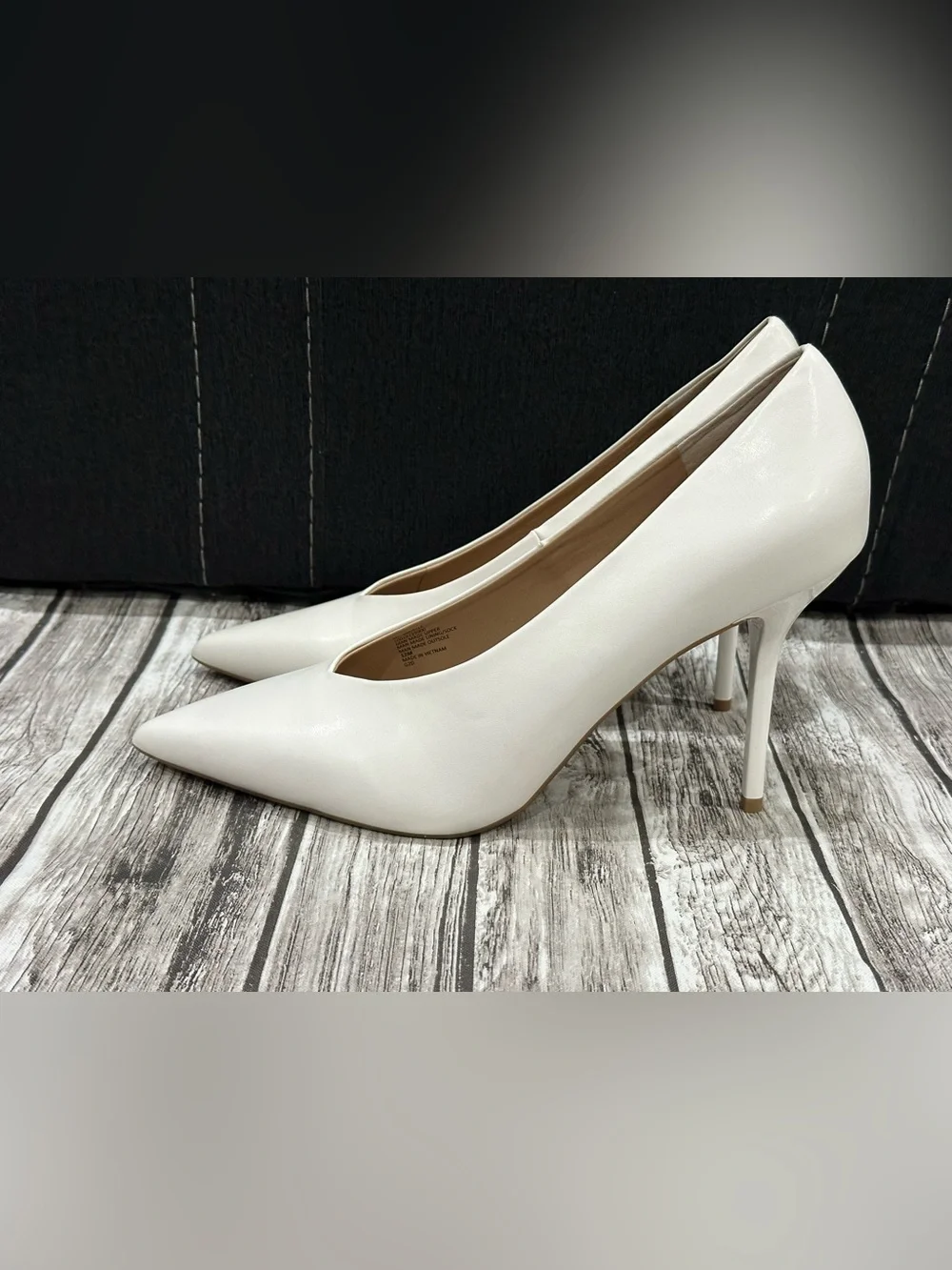 I.N.C. International Concepts Sarielle Pointed-Toe Pumps Bone Size 12 M